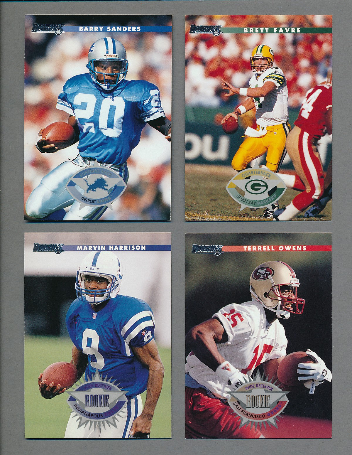 1996 Donruss Football Complete Set (240) NM/MT MT