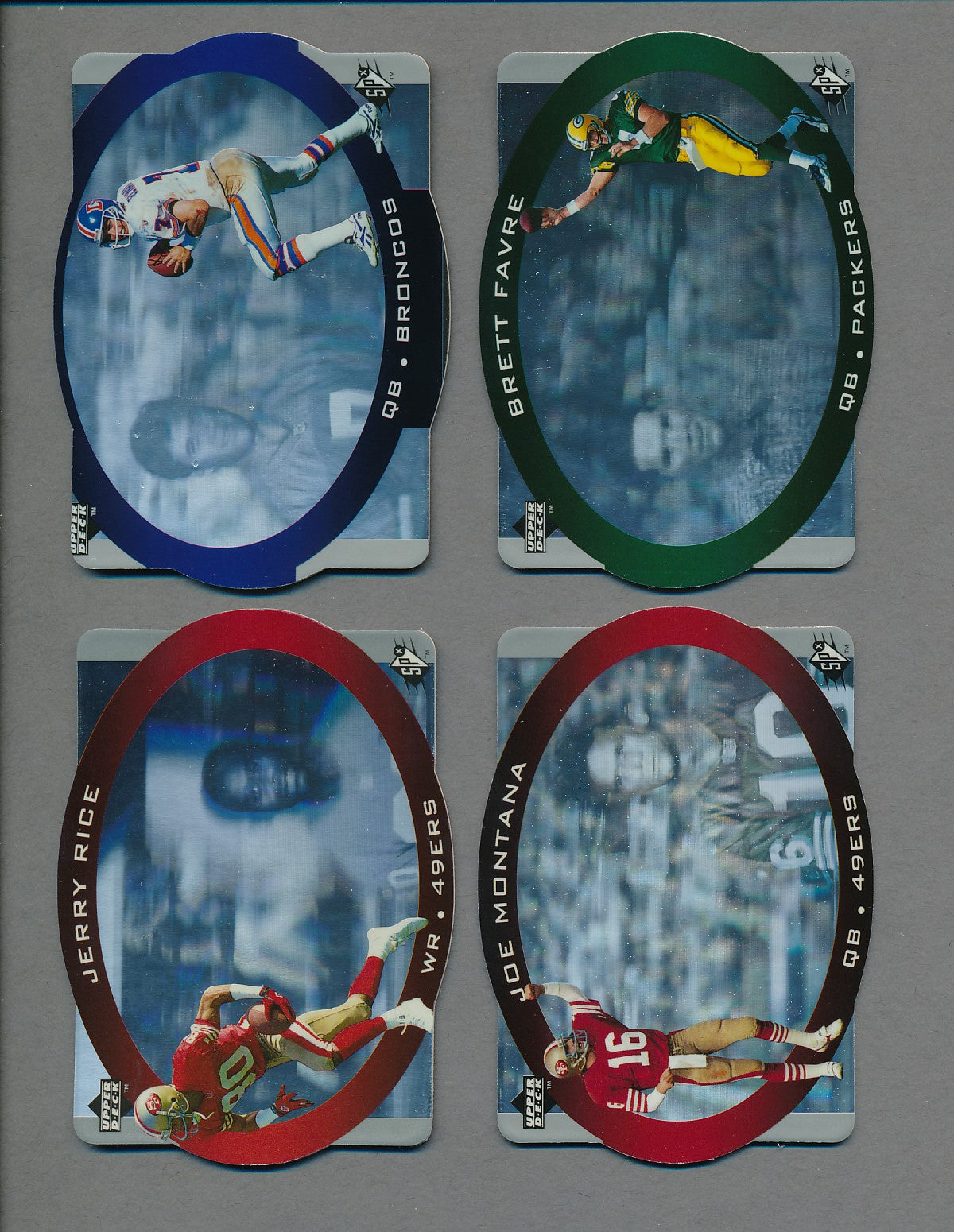 1996 Upper Deck SPx Football Complete Set (50) NM/MT MT
