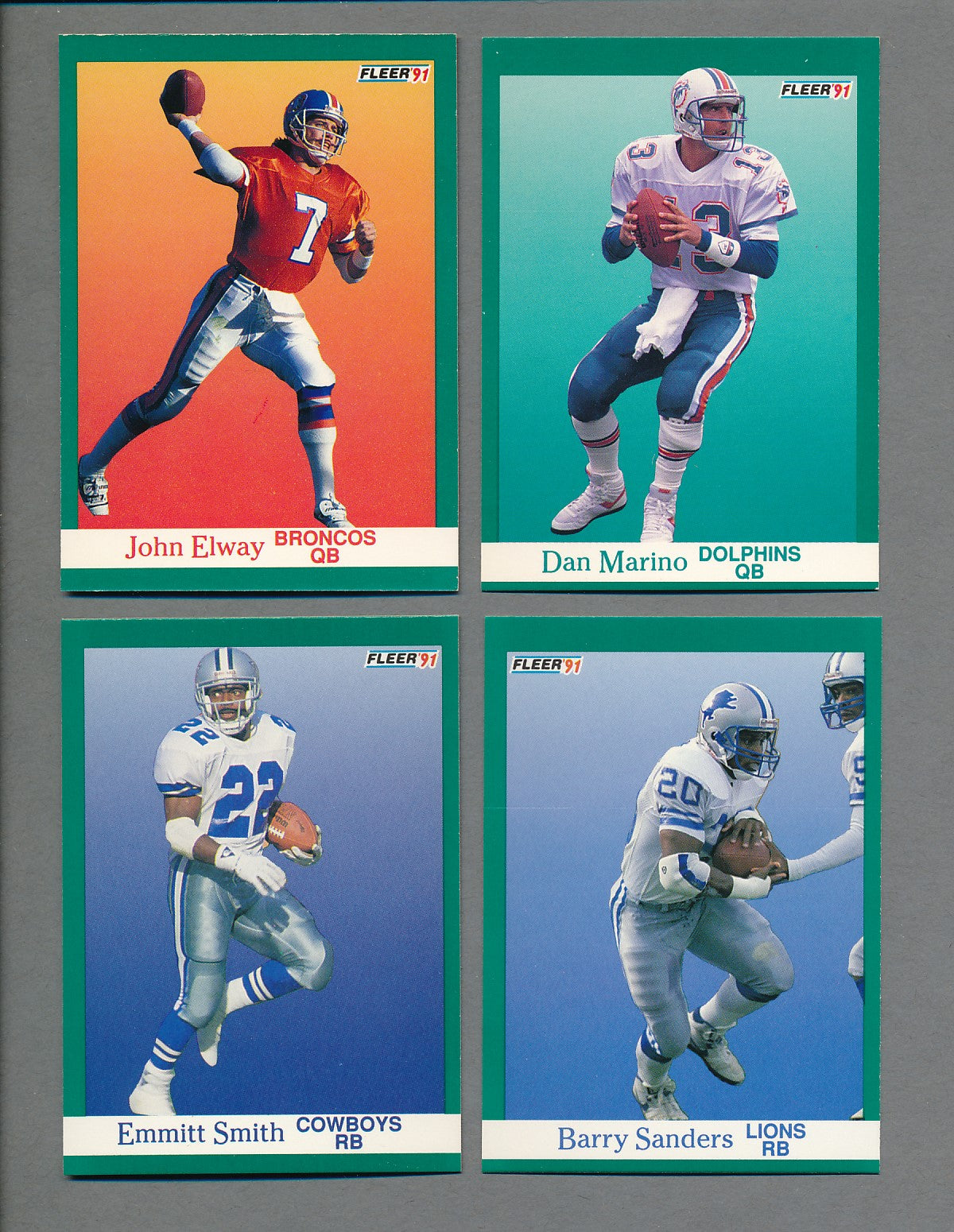 1991 Fleer Football Complete Set (432) NM/MT MT