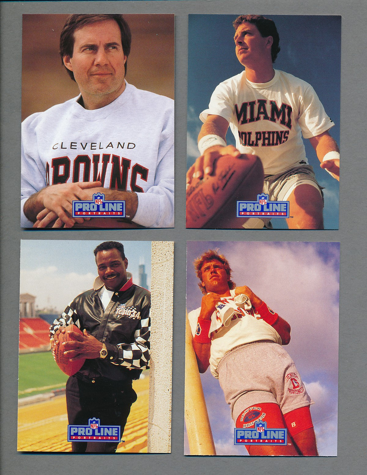 1991 Pro Line Portraits Football Complete Set (300) NM/MT MT