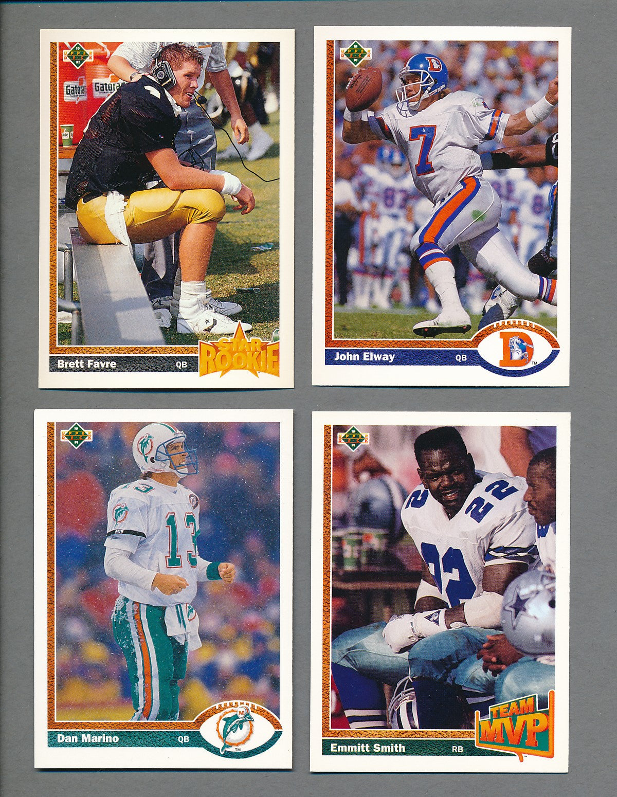 1991 Upper Deck Football Complete Set (700) NM/MT MT