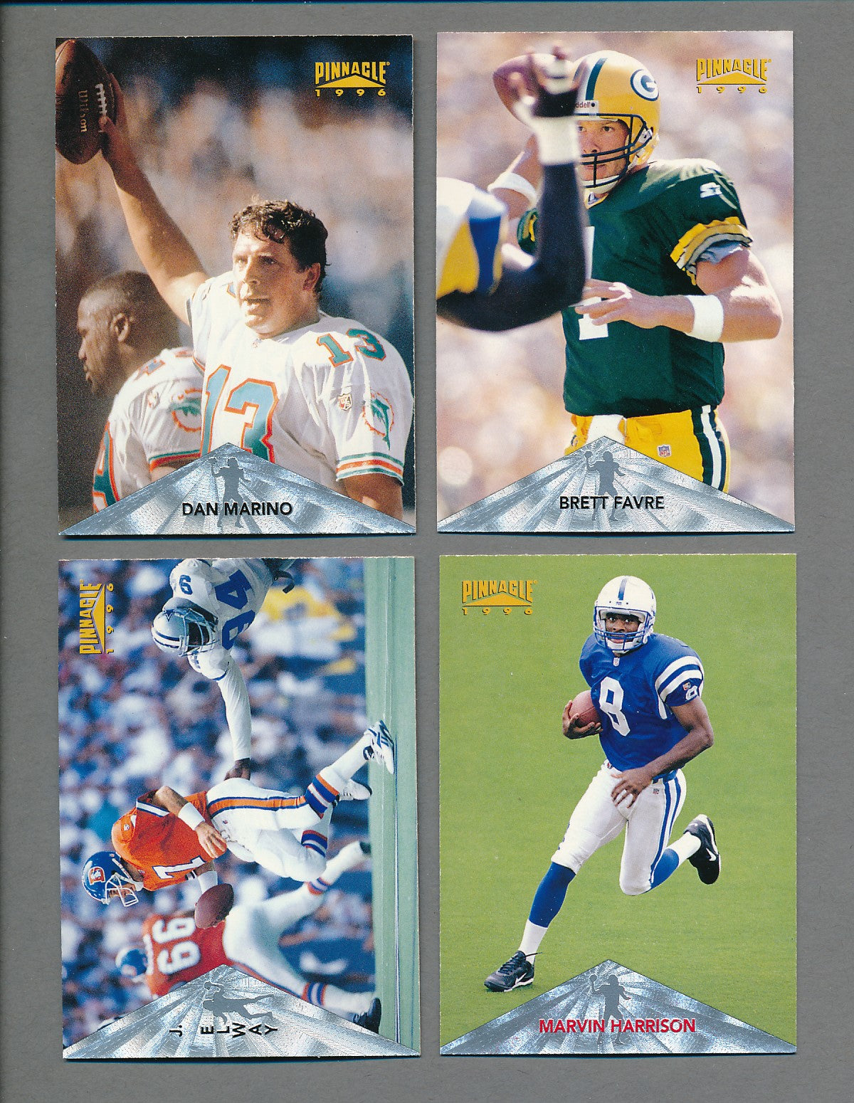 1996 Pinnacle Football Complete Set (200) NM/MT MT