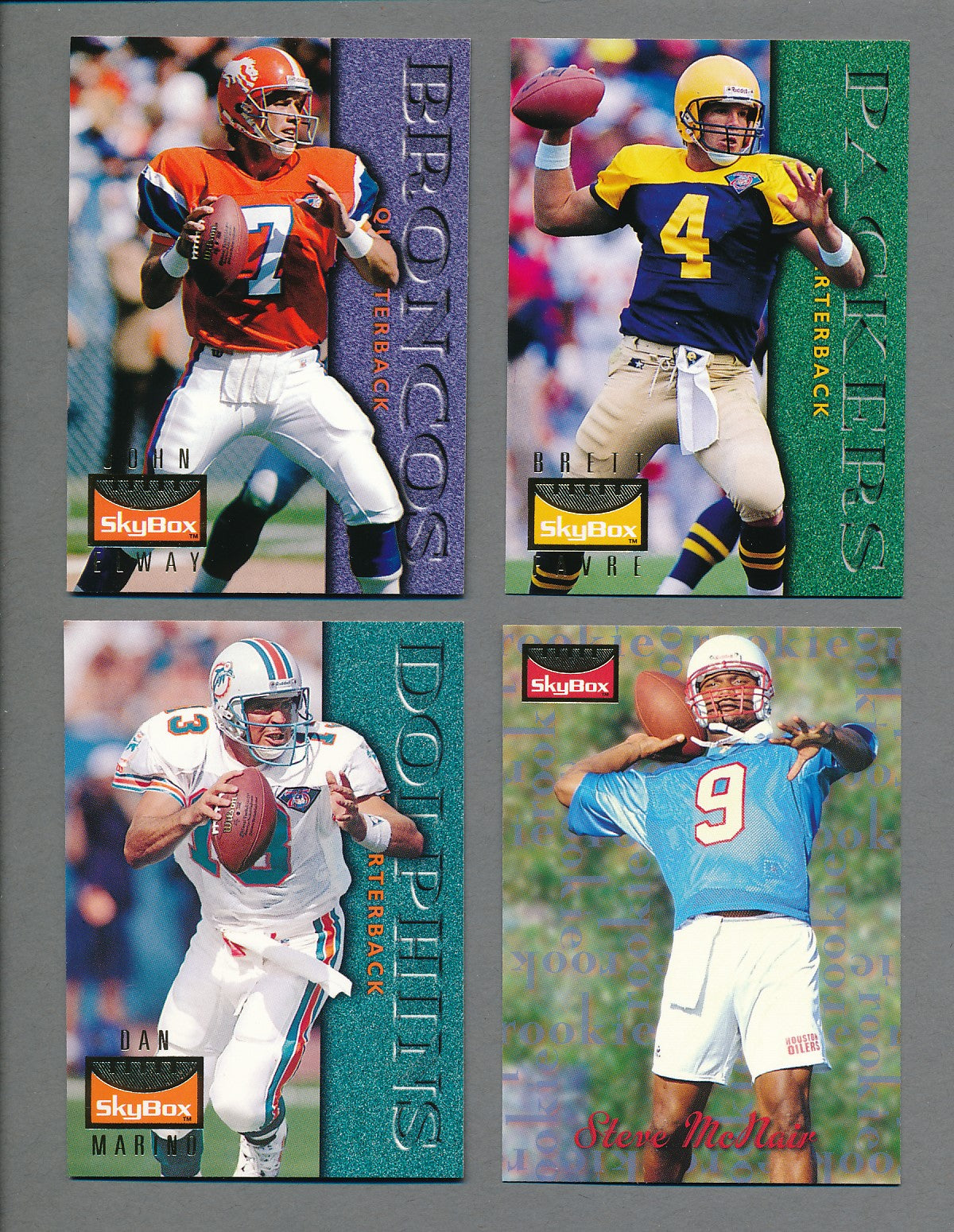 1995 SkyBox Premium Football Complete Set (200) NM/MT MT