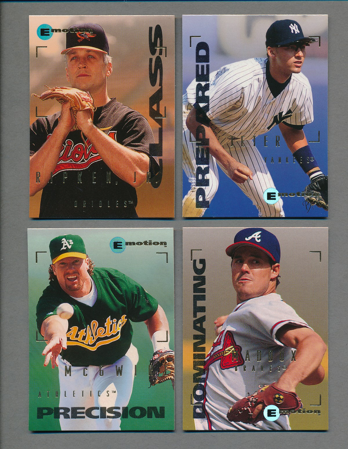 1995 Skybox Emotion Baseball Complete Set (200)  NM/MT MT