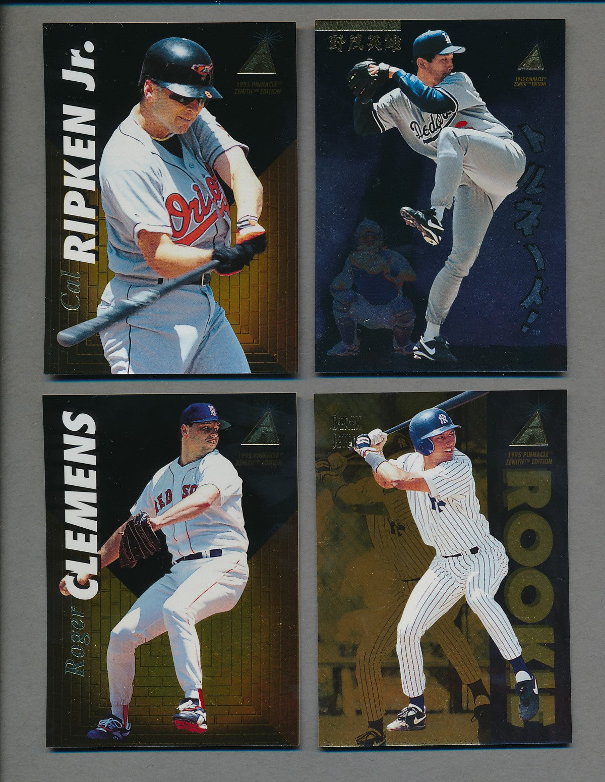 1995 Pinnacle Zenith Baseball Complete Set (150)  NM/MT MT