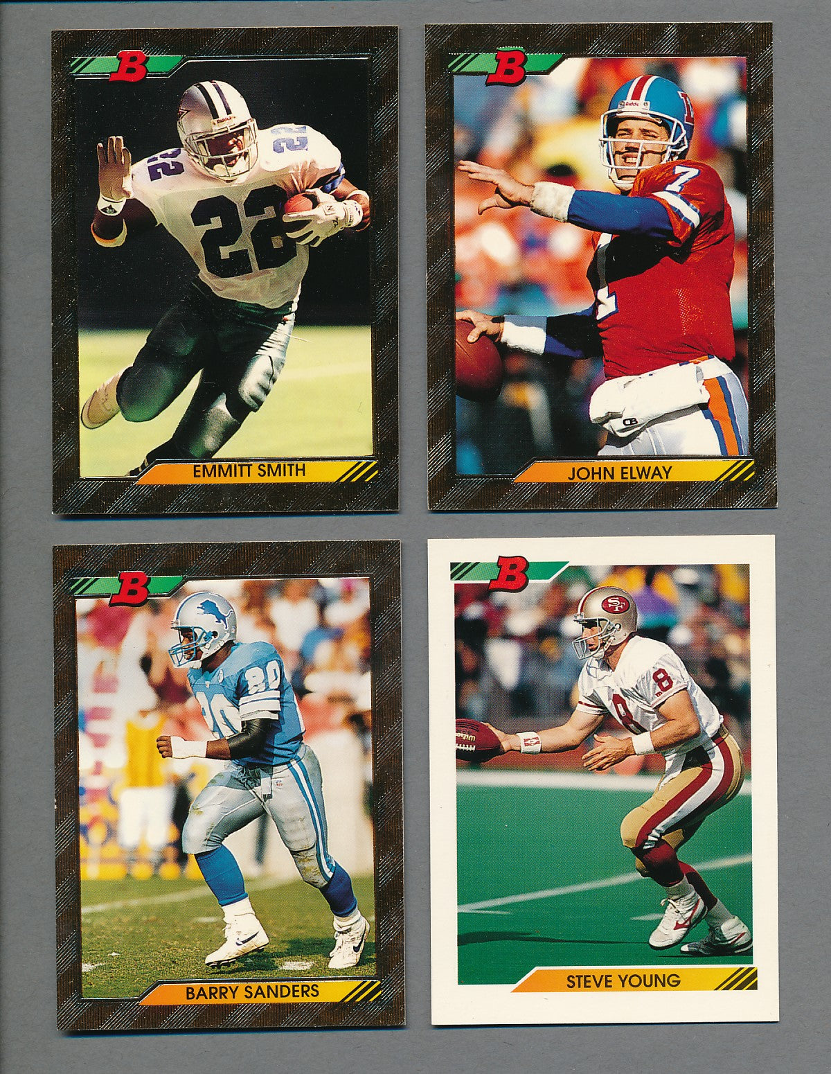 1992 Bowman Football Complete Set (573) NM/MT MT