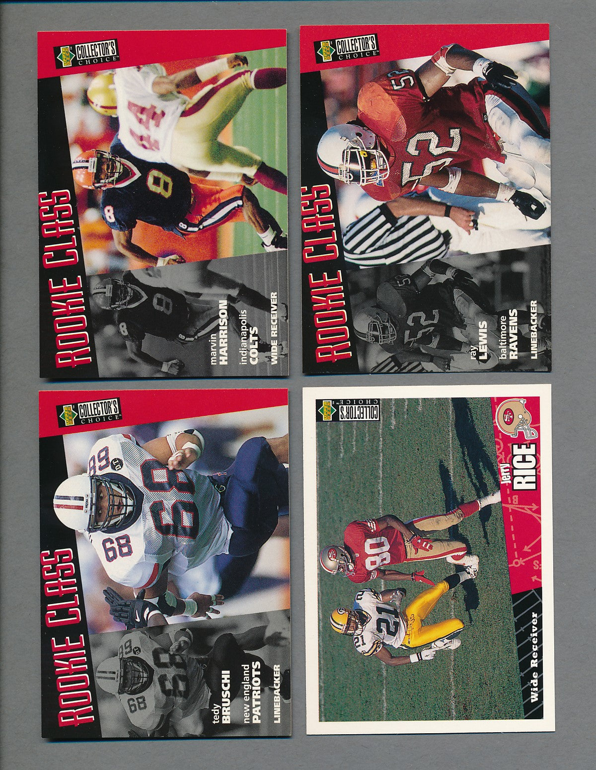 1996 Upper Deck Collector's Choice Football Complete Set (375) NM/MT MT