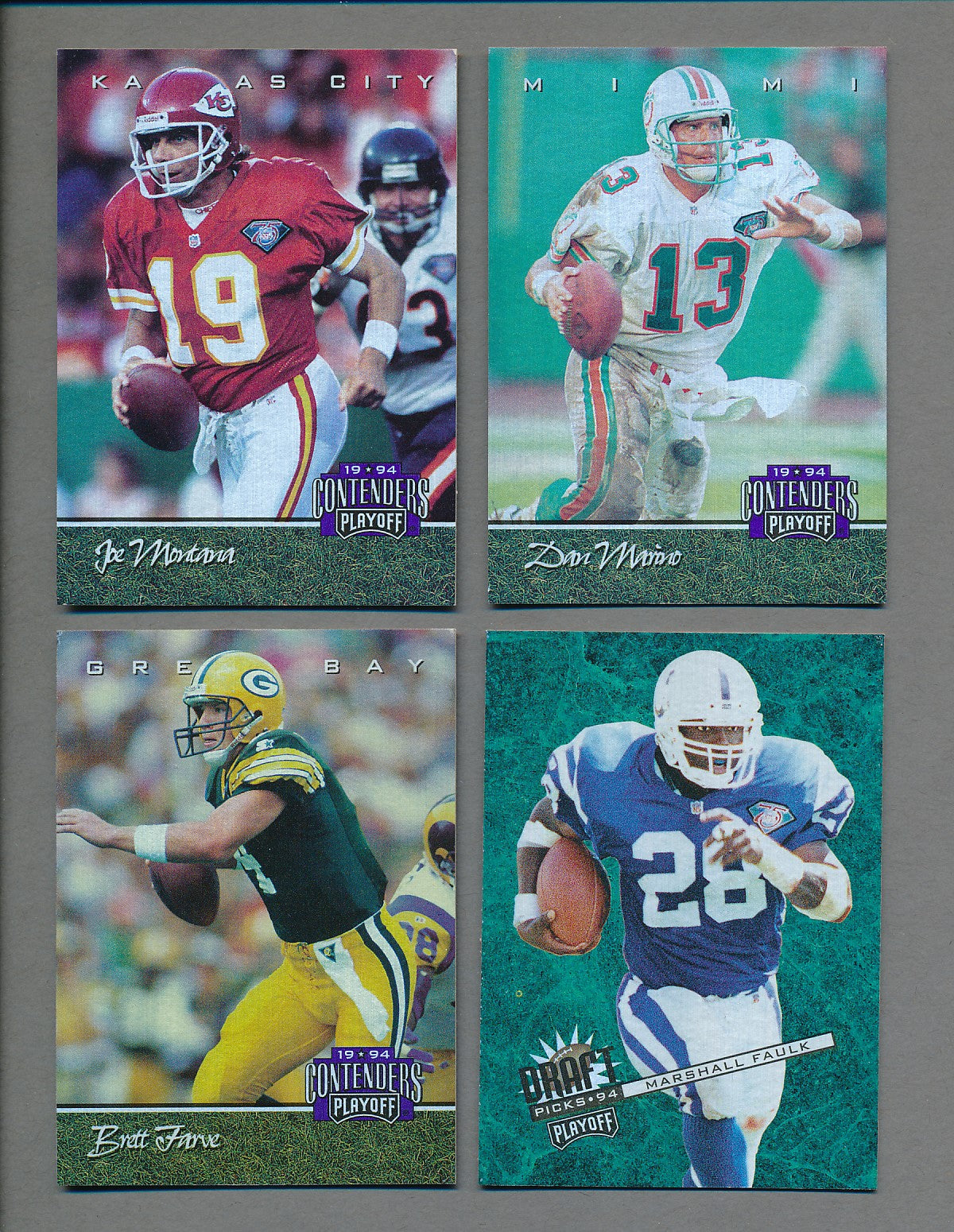 1994 Playoff Contenders Football Complete Set (120) NM/MT MT