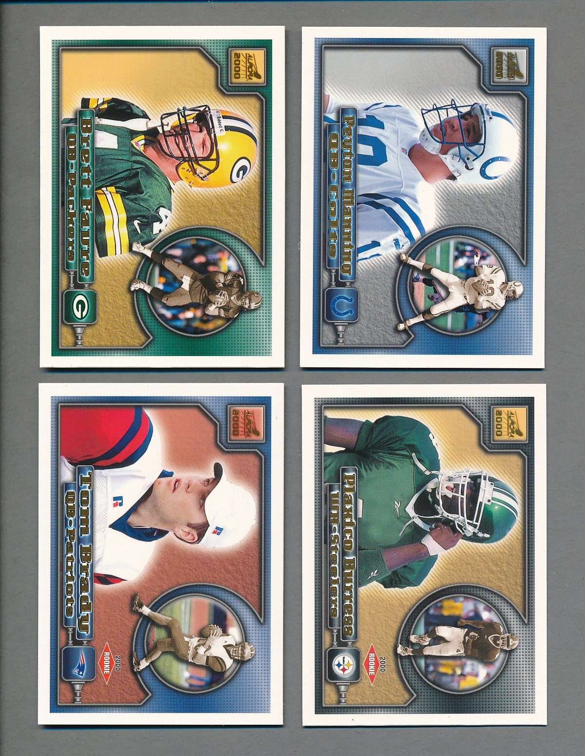 2000 Pacific Aurora Football Complete Set (150)