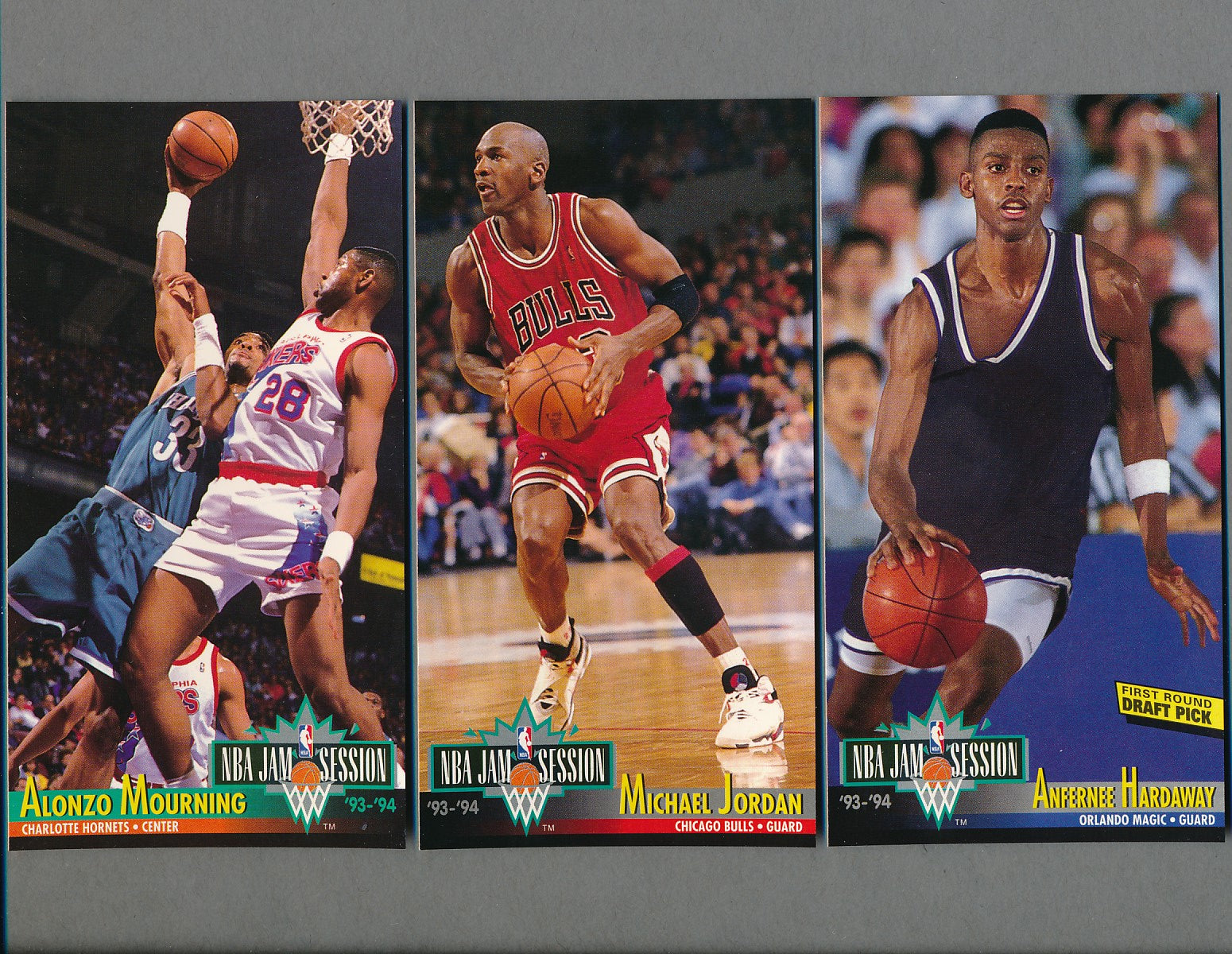 1993/94 Fleer Jam Session Basketball Complete Set (w/ Inserts) (240)  NM/MT MT