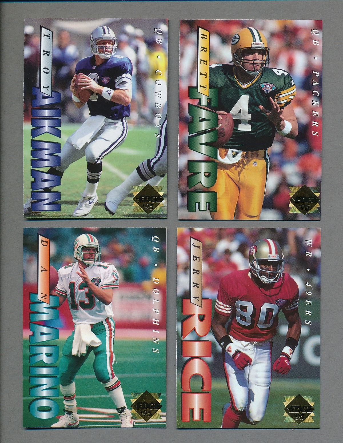 1995 Collector's Edge Football Complete Set (205) NM/MT MT