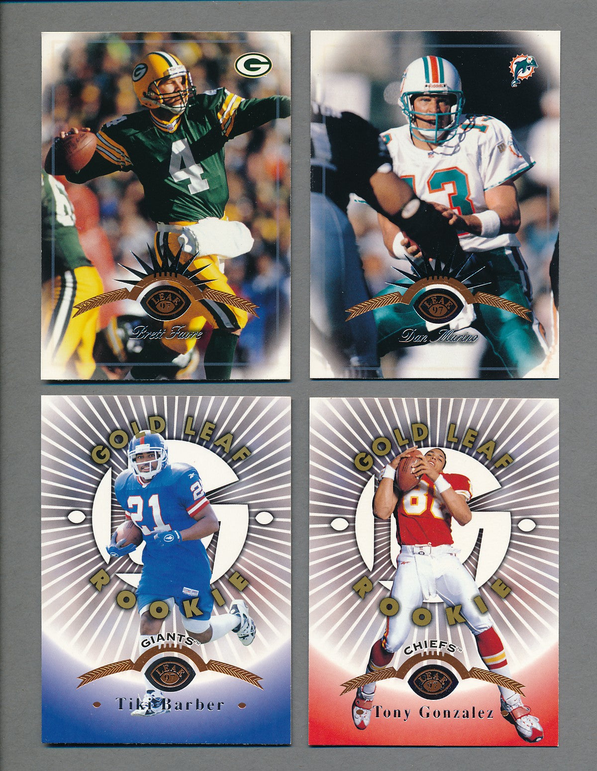 1997 Leaf Football Complete Set (200) NM/MT MT