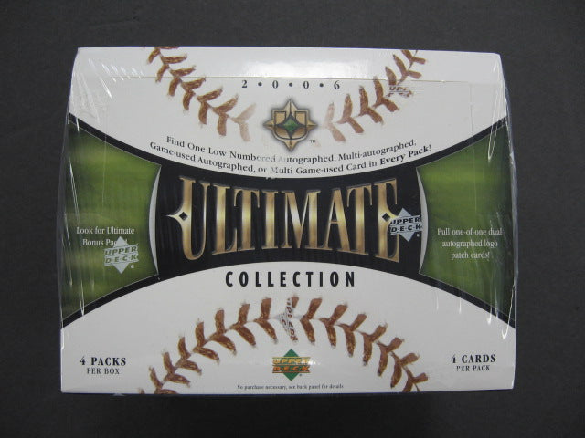 2006 Upper Deck Ultimate Collection Baseball Box (Hobby)
