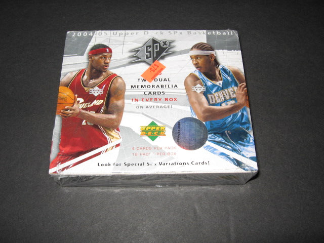 2004/05 Upper Deck SPX Basketball Box (Hobby)