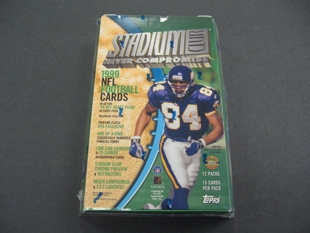 1999 Topps Stadium Club Football Jumbo Box (HTA) (12/15)