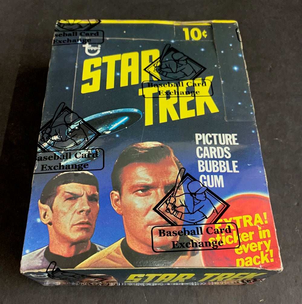 1976 Topps Star Trek Unopened Wax Box (BBCE) (A12888)