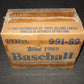 1989 Topps Baseball Traded Tiffany Factory Set Case (6 Sets)