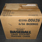 1987 Fleer Baseball Unopened Wax Case (6 Box) (Authenticate)