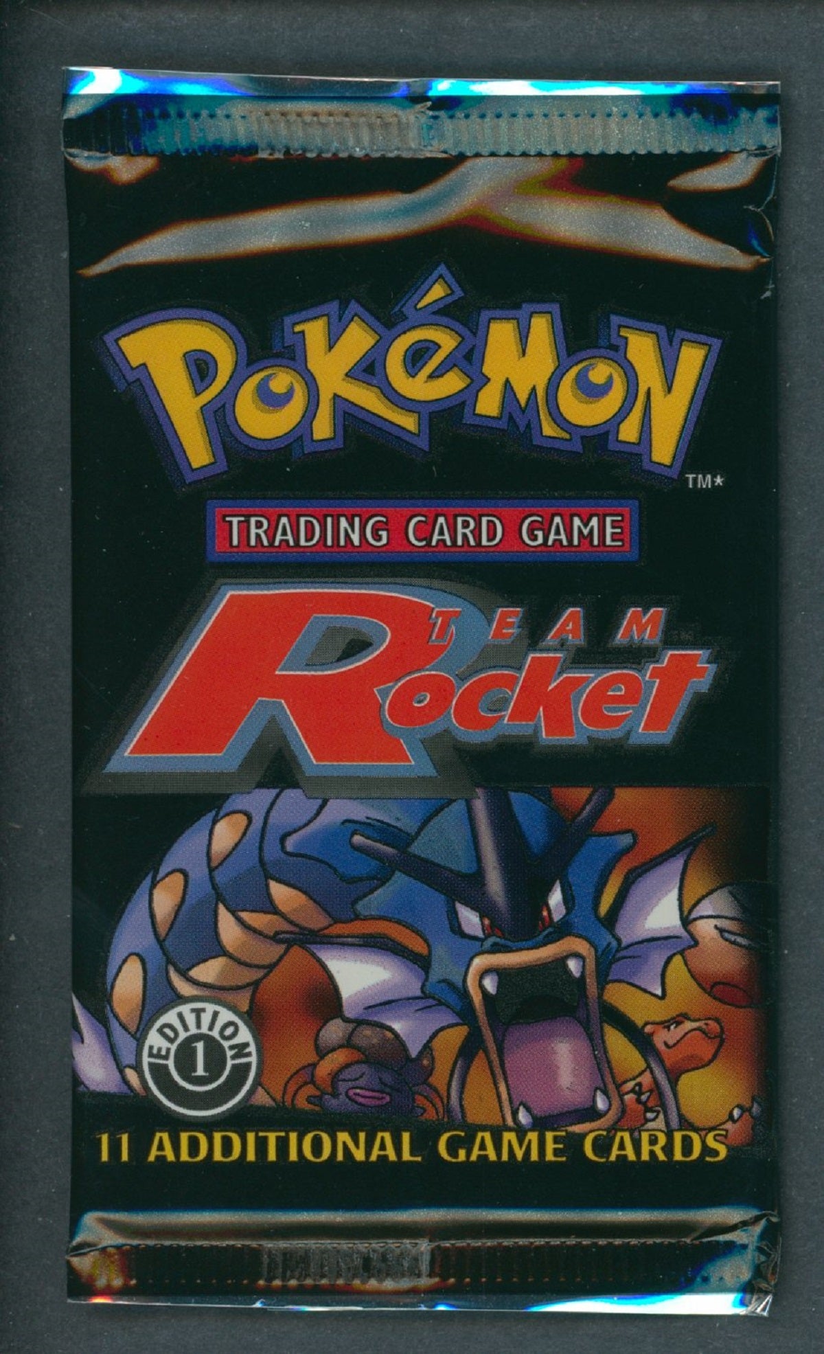2000 WOTC Pokemon Team Rocket 1st Edition Unopened Pack Gyarados