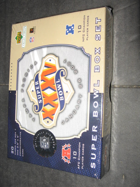 2001 Upper Deck Football Super Bowl XXXV Factory Set
