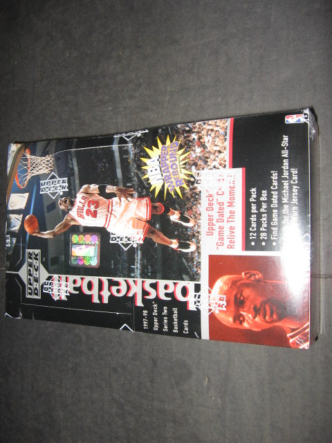 1997/98 Upper Deck Basketball Series 2 Box (28/12)
