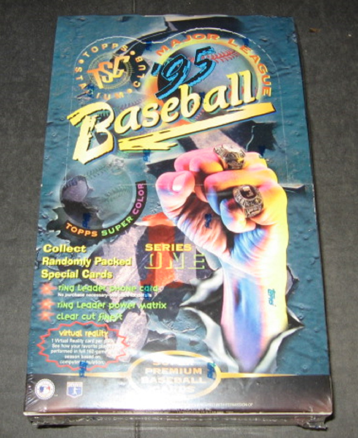 1995 Topps Stadium Club Baseball Series 1 Box (Retail)