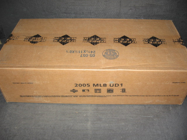 2005 Upper Deck Baseball Series 1 Case (20 Box)