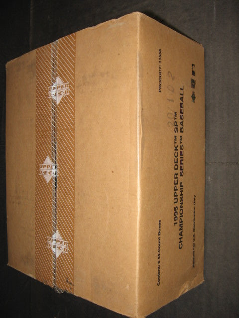 1995 Upper Deck SP Championship Baseball Case (6 Box)