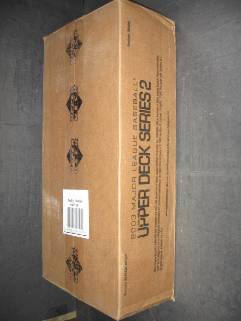 2003 Upper Deck Baseball Series 2 Case (Retail) (20 Box)