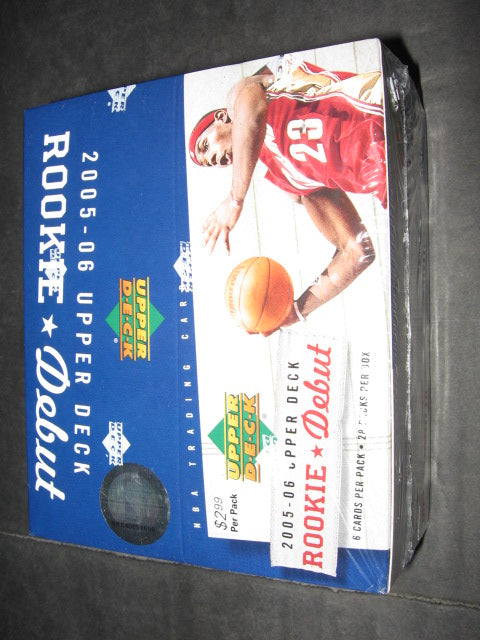 2005/06 Upper Deck Rookie Debut Basketball Box (Retail)