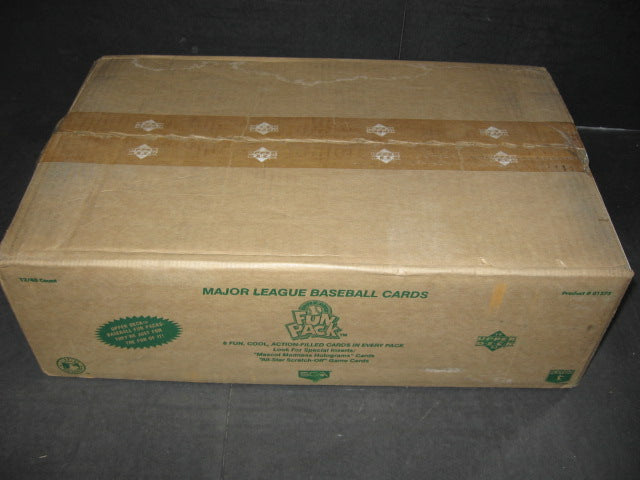 1993 Upper Deck Fun Pack Baseball Case (12 Box)