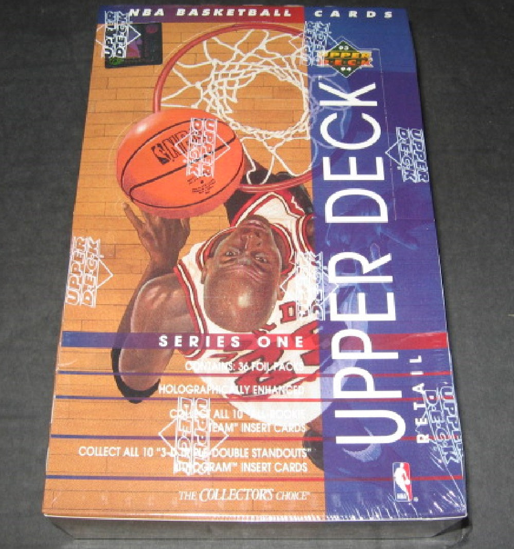 1993/94 Upper Deck Basketball Series 1 Box (Retail)