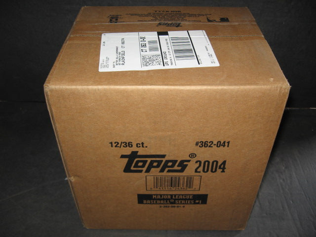 2004 Topps Baseball Series 1 Case (12 Box)