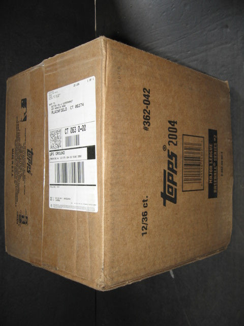 2004 Topps Baseball Series 2 Case (12 Box)