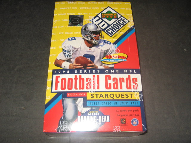 1998 Upper Deck Collector's Choice Football Series 1 Box (36/12)