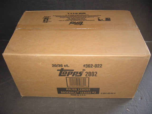 2002 Topps Baseball Series 2 Case (Retail) (20 Box)