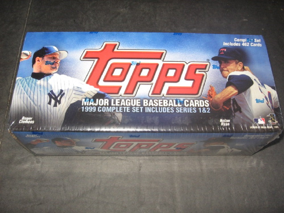 1999 Topps Baseball Factory Set (Retail) (Lt Blue)