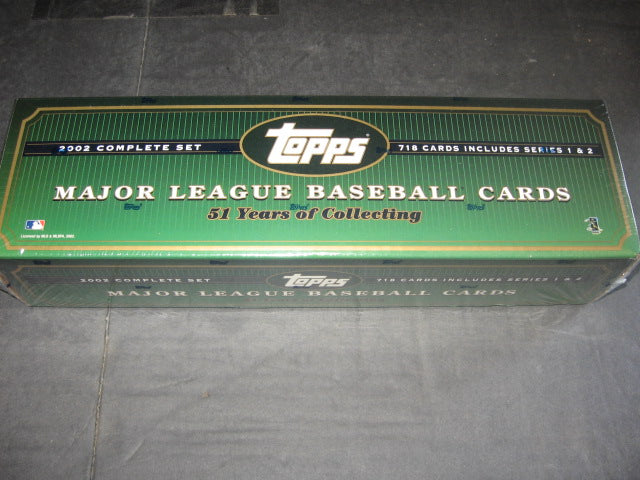 2002 Topps Baseball Factory Set (Retail) (Green)