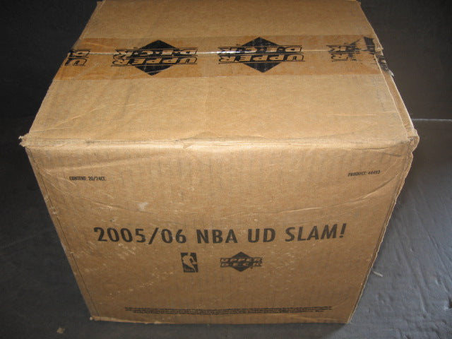 2005/06 Upper Deck Slam Basketball Case (20 Box)
