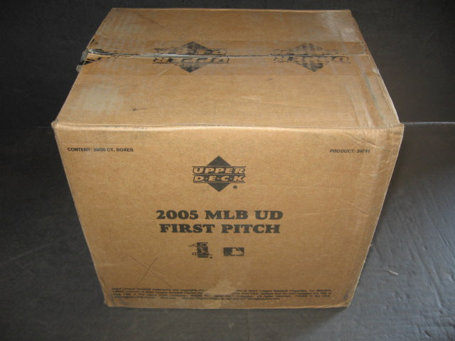 2005 Upper Deck First Pitch Baseball Case (20 Box)