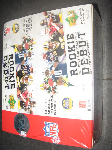 2006 Upper Deck Rookie Debut Football Box (Retail)