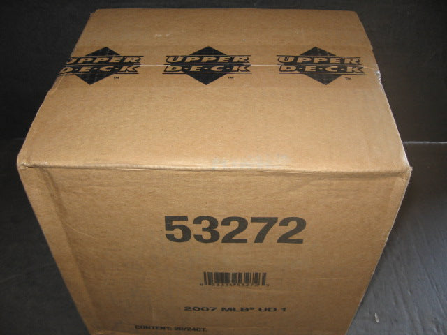 2007 Upper Deck Baseball Series 1 Case (20 Box)