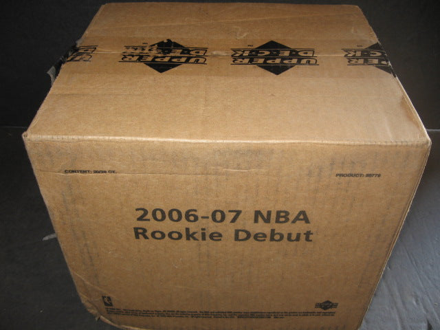 2006/07 Upper Deck Rookie Debut Basketball Case (20 Box)