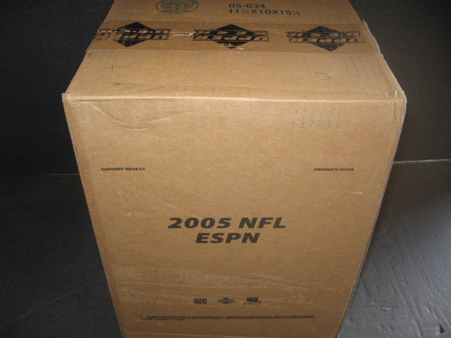 2005 Upper Deck ESPN Football Case (20 Box)