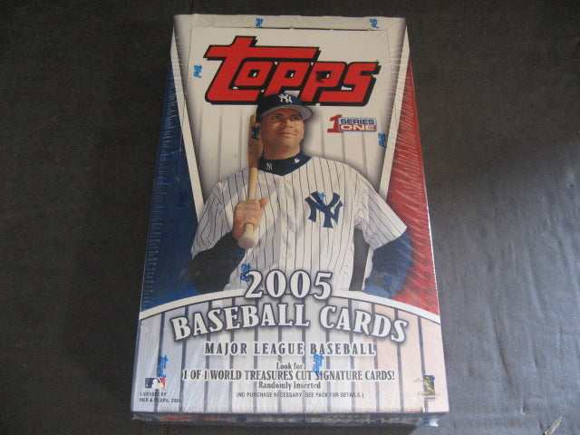 2005 Topps Baseball Series 1 Box (Retail)