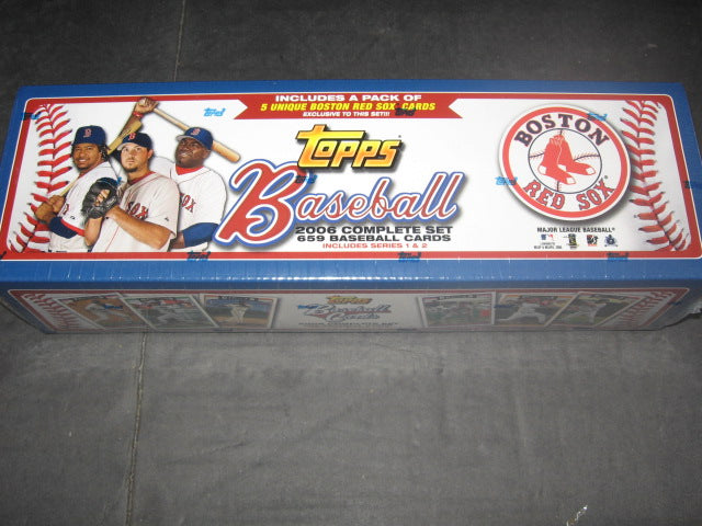 2006 Topps Baseball Factory Set (Red Sox)