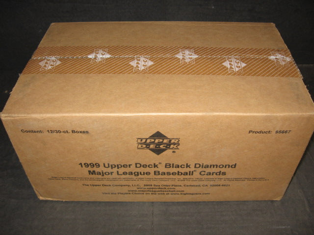 2000 Upper Deck Black Diamond Baseball Case (12 Box)