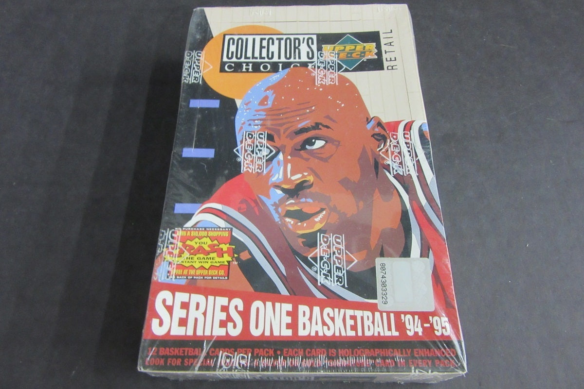 1994/95 Upper Deck Collector's Choice Basketball Series 1 Box (Retail) (36/12)