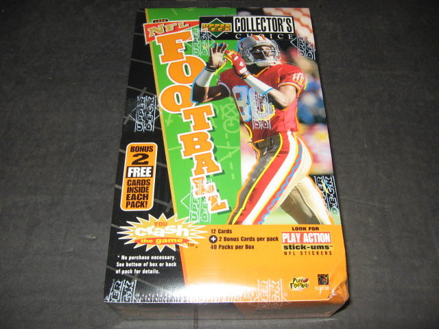 1996 Upper Deck Collector's Choice Football Series 1 Box (40/14)