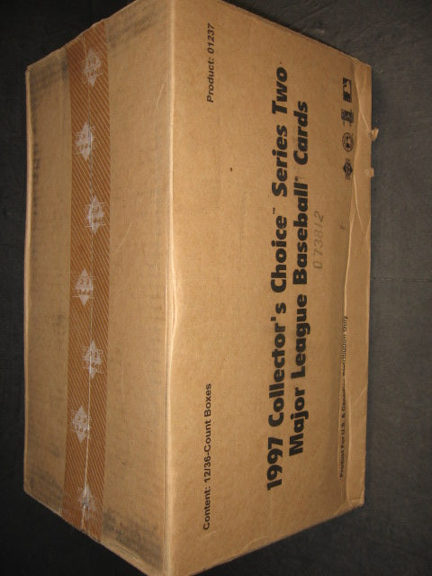 1997 Upper Deck Collector's Choice Baseball Series 2 Case (12 Box)